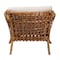 Bali & Pari Babette Modern Bohemian Natural Brown Rattan Arm Chair 239-13481-ZORO - alternate 5